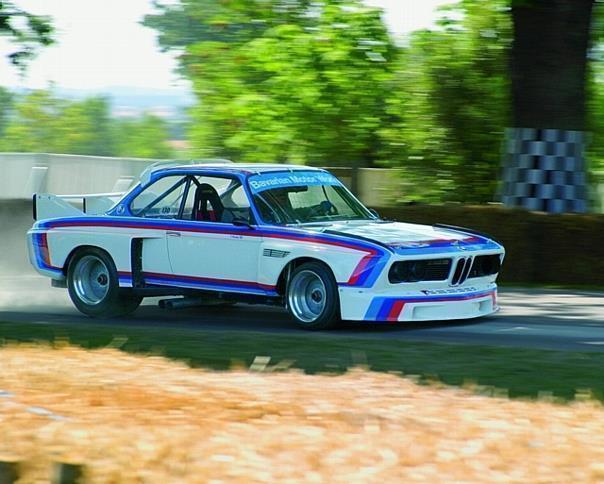 Goodwood Festival of Speed 2003: BMW 3.0 CSL mit Tom Purves am Steuer.